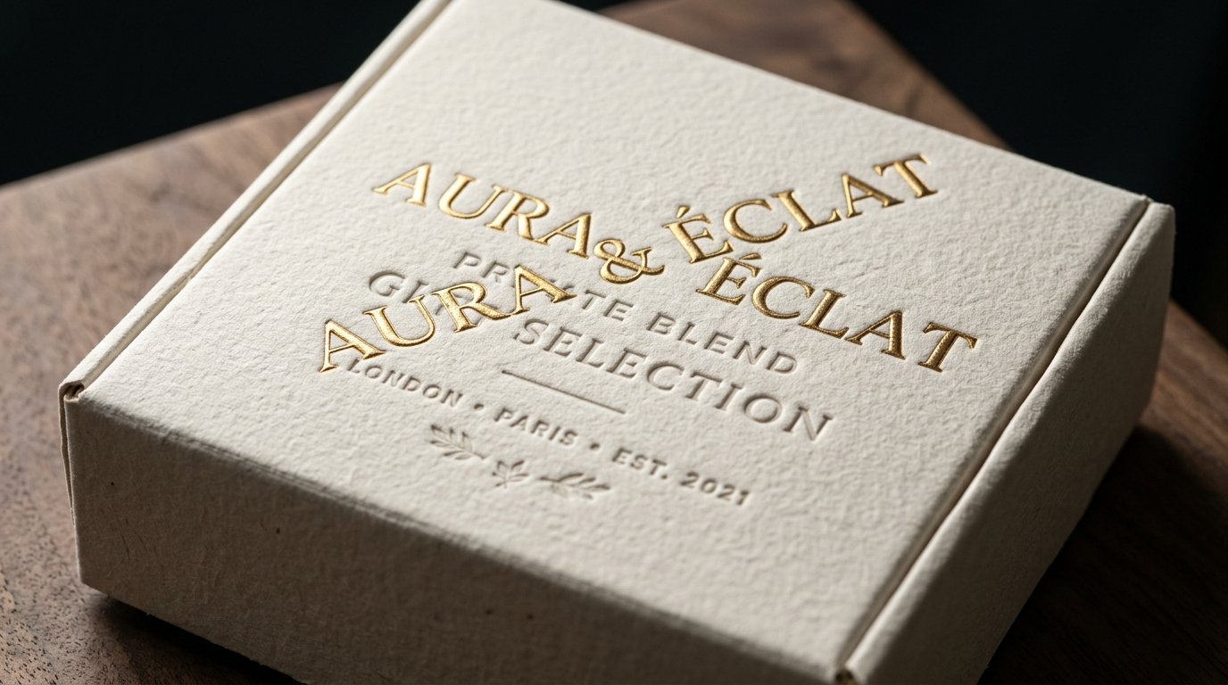 What is the difference between embossing and debossing on packaging? - Custom Packaging Product Showcase